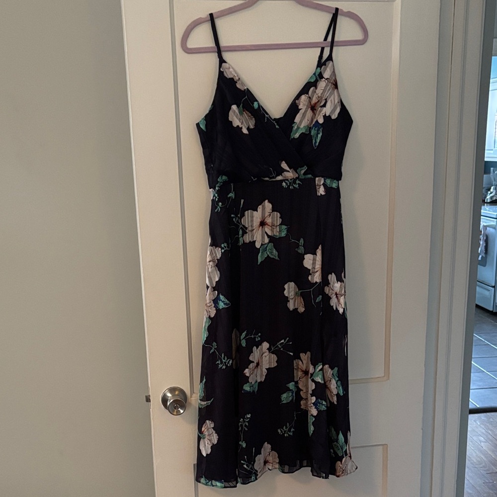 Lulus midi floral dress